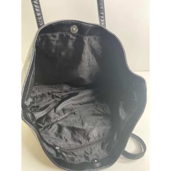 Calvin Klein Black Oversized Tote Bag - Picture 3 of 8